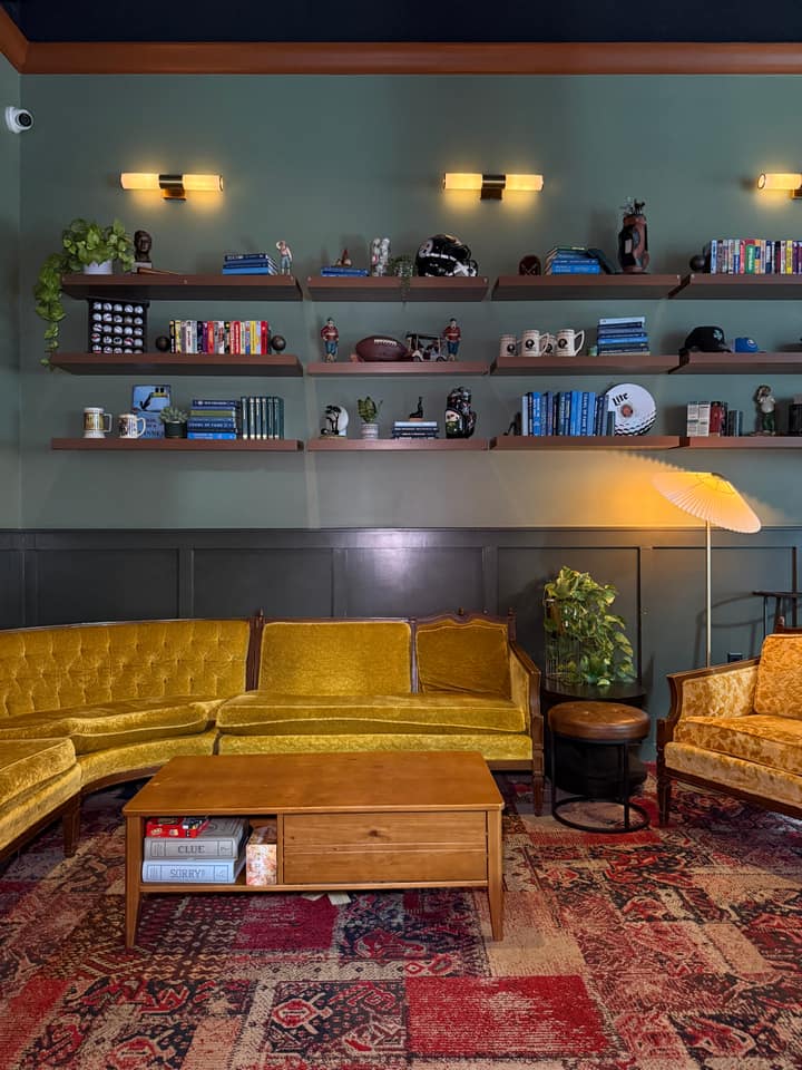 The back lounge